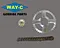 N8320100 Motorcycle Motorbike Transmission Chain Sprocket Kit for TVS STAR HLX 100
